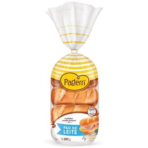 Pão de Leite Paderrí Pacote 280g