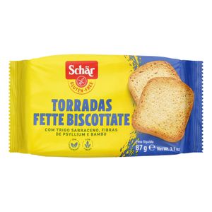Torrada Tradicional Sem Glúten Schar 87g
