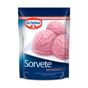 Mistura para Sorvete Sabor Morango Dr. Oetker 150g