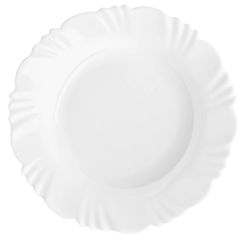 Prato-Fundo-Duralex-Opaline-Petala-Branca-23.5cm