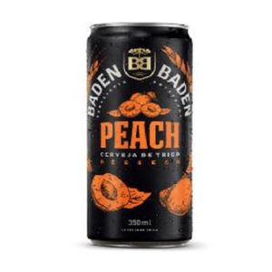 Cerveja de Trigo Peach Baden Baden Pêssego 350ml