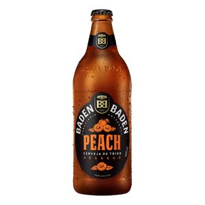 Cerveja de Trigo Peach Baden Baden Pêssego 600ml