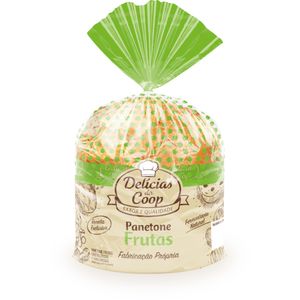 Panetone Frutas Delicias da Coop 400g