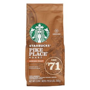 Café Torrado e Moído Starbucks Pike Place Pacote 250g