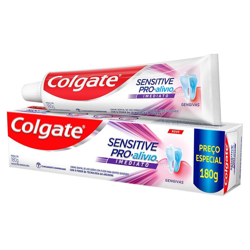 Creme-Dental-Colgate-Sensitive-Pro-Alivio-Imediato-180g