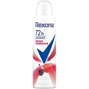 Desodorante Antitranspirante Aerosol Rexona Frutas Vermelhas Feminino 72h 150ml