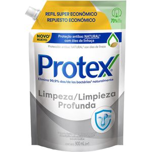 Sabonete Liquido para as Mãos  Protex Limpeza Profunda Refil 900ml
