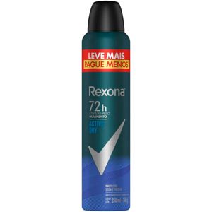 Desodorante Antitranspirante Rexona Active Dry Masculino 72h 150ml