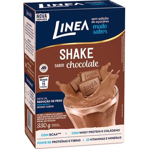 Achocolatado em Pó Linea Shake Zero Açúcar Caixa 400g