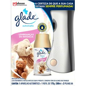 Odorizador de Ambiente Glade Automatic Lembranças da Infancia Aparelho e Refil 269ml