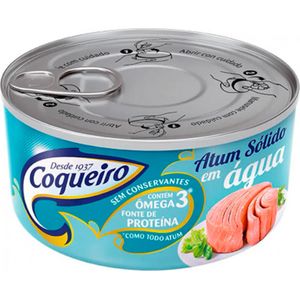 Atum Coqueiro Sólido ao Natural Lata 170g