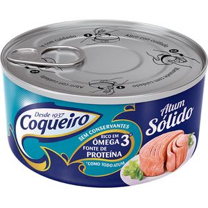 Atum Coqueiro Sólido em Óleo Lata 170g
