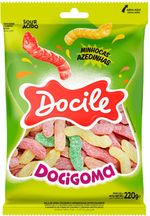 Bala-de-Goma-Docile-Docigoma-Minhocas-Azedinhas-220g