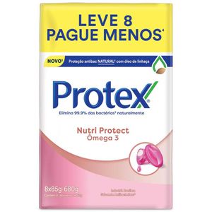 Sabonete Antibacteriano Protex Omega 3 com 85g