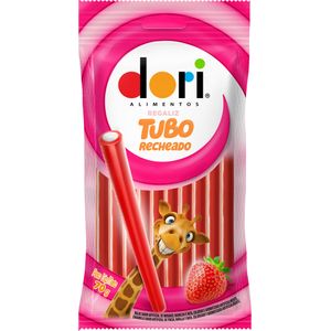 Bala Gelatinosa Dori Regaliz Tubo Morango 70g