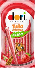 Bala-Gelatinosa-Dori-Regaliz-Tubo-Morango-acido-70g