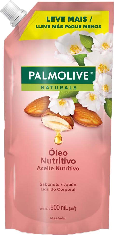 Sabonete Líquido Palmolive Naturals Óleo Nutritivo 650ml Tamanho Família, Sabonete