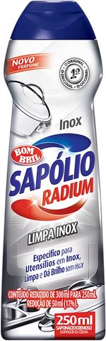 SaponAceo-Cremoso-Radium-SapOlio-Limpa-Inox-250ml
