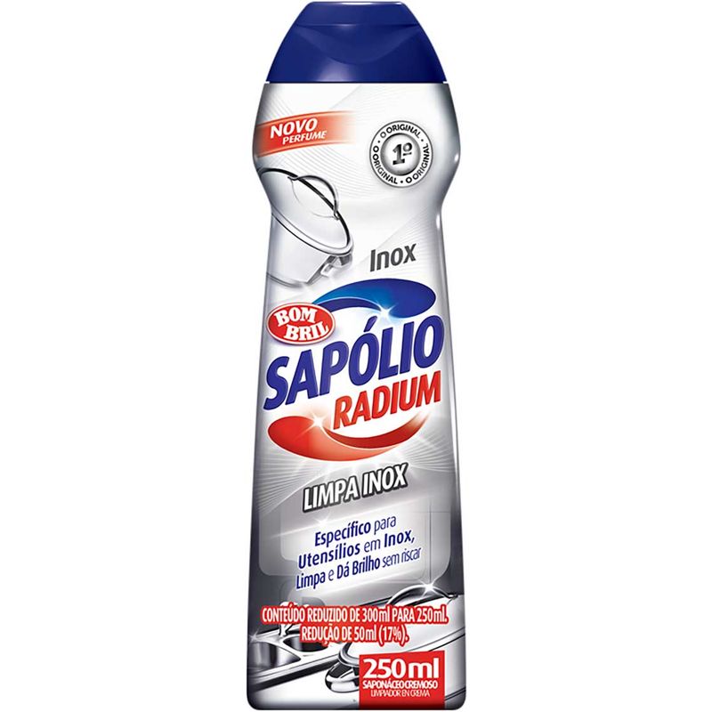 SaponAceo-Cremoso-Radium-SapOlio-Limpa-Inox-250ml