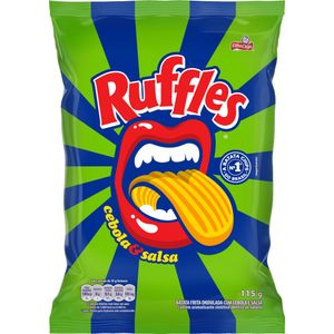 Batata Chips Elma Chips Ruffles Cebola e Salsa 115g