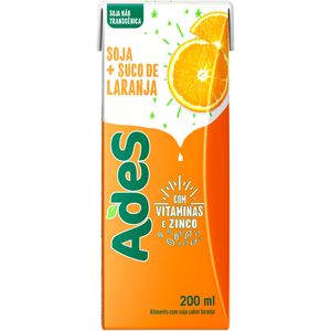 Bebida Vegetal Ades Laranja 200ml