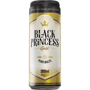 Cerveja Black Princess Gold Lata 350ml