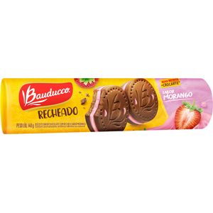 Bisc Rech Gulosos Morango 140G