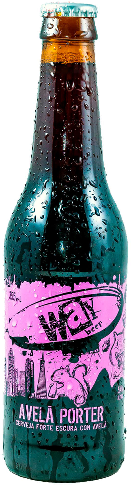Cerveja Way Beer Porter Com Avelã 600ml