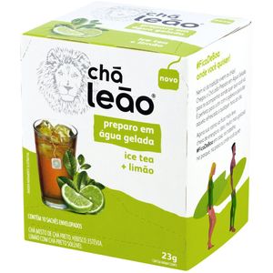 Chá Leão Misto Limão  Com 10 Sachês