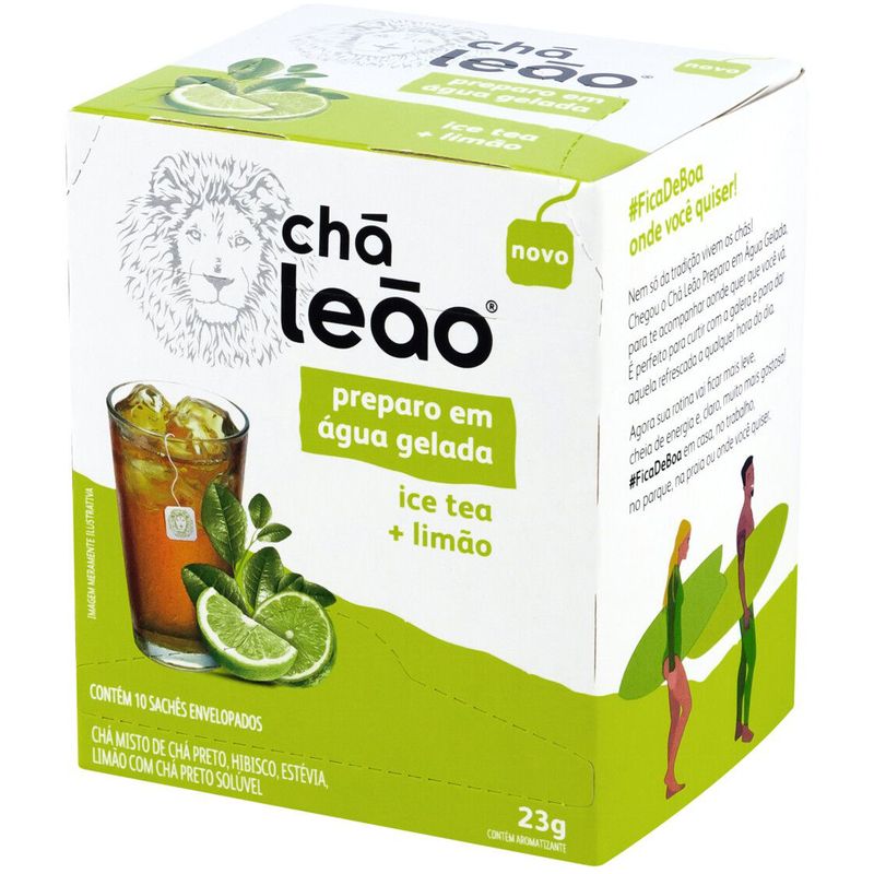 Cha-Leao-Misto-Limao--Com-10-Saches