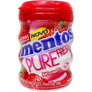 Chiclete Mentos Pure Fresh Strawberry 56g