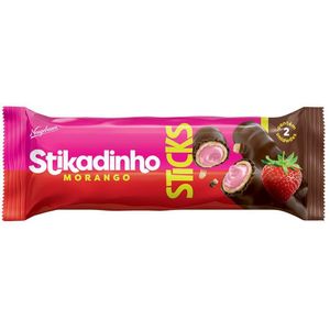 Chocolate Bib's Sticks Stikadinho Morango 32g