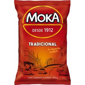 Café Torrado e Moído Moka Tradicional Almofada 500g