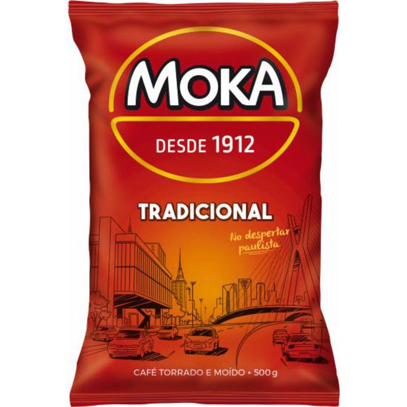 Cafe-Torrado-e-Moido-Moka-Tradicional-Almofada-500g