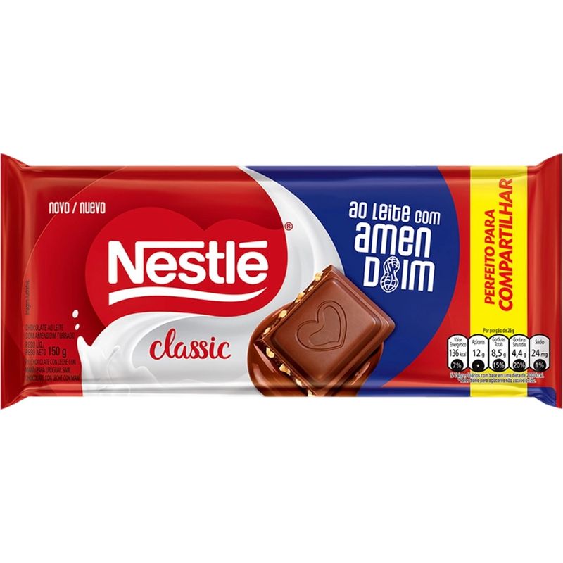 Chocolate-para-Cobertura-em-Barra-Nestle-Classic-ao-Leite-com-Amendoim-150g