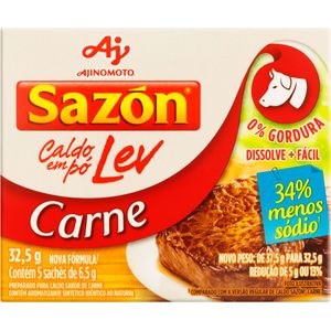 Caldo Sazón Lev Carne 32,5g