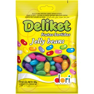 Confeito Dori Deliket Frutas 100g