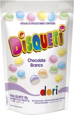Confeito-Dori-Disqueti-Chocolate-Branco-100g