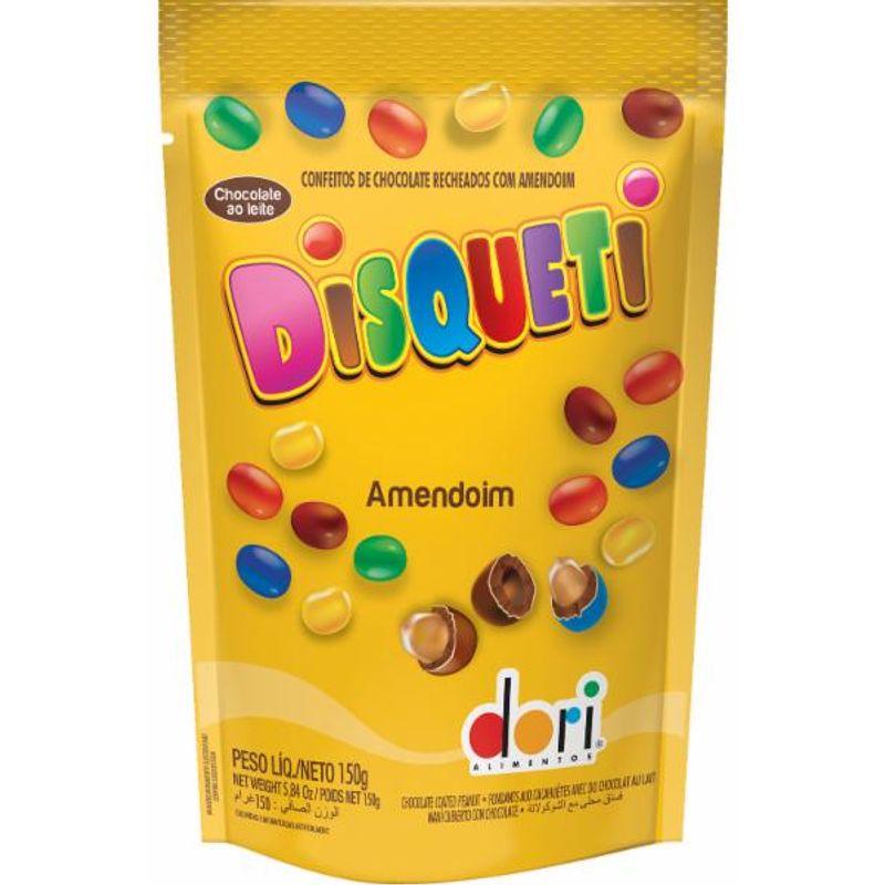 Confeito-Dori-Disqueti-Chocolate-com-Amendoim-120g