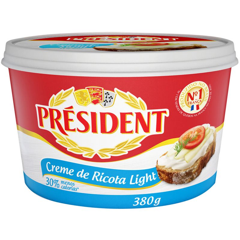 Creme-de-Ricota-President-Light-380g