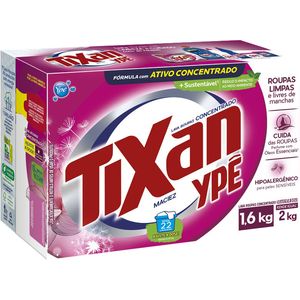 Lava Roupas em Pó Tixan Ypê Maciez 1,6kg