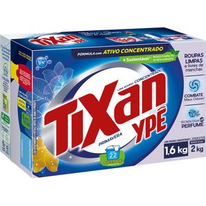 Lava Roupas em Pó Tixan Ypê Primavera 1,6kg
