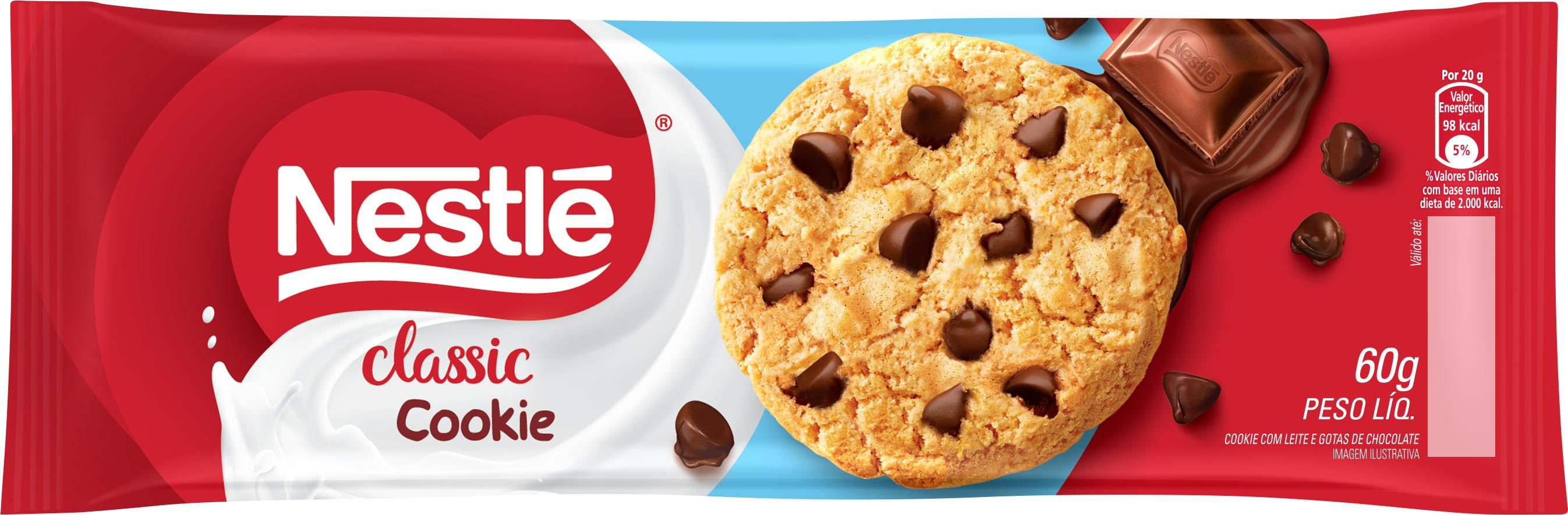 Cookies Nestlé Classic 60g Supermercado Coop