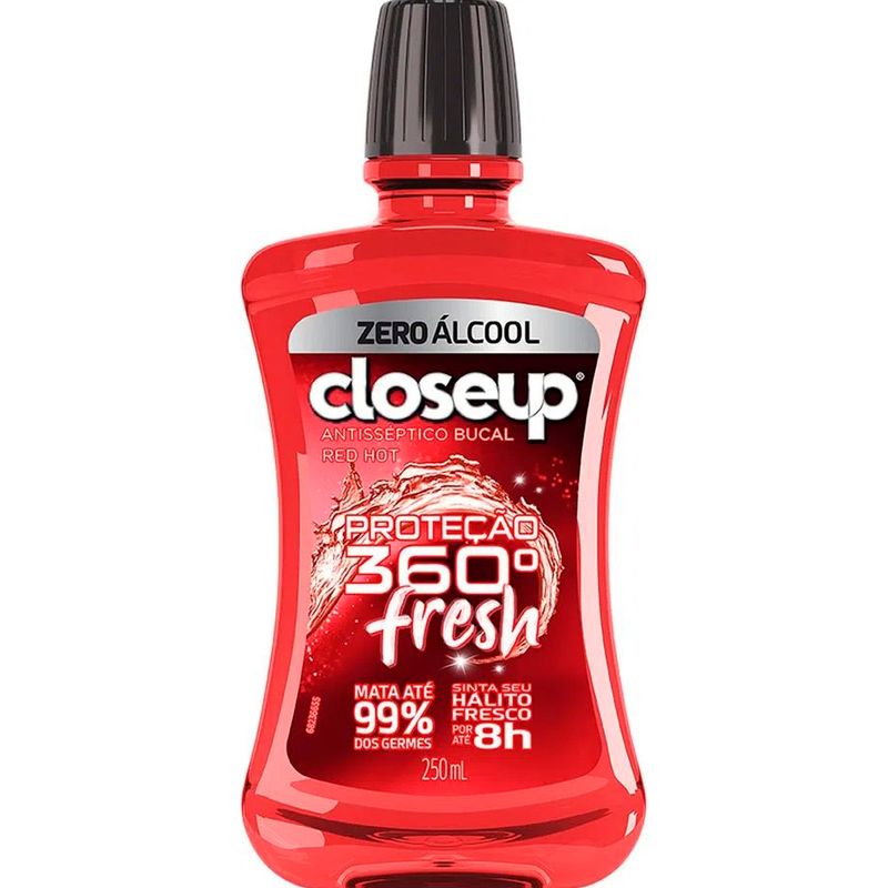 Enxaguante-Bucal-CloseUp-Red-Hot-350-Fresh-Zero-alcool-250ml
