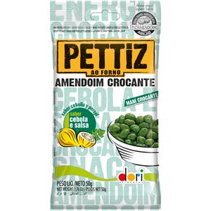 Amendoim Dori Pettiz Crocante com Cebola e Salsa 350g