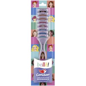 Escova para Cabelo Condor Belle Vazada Lilás