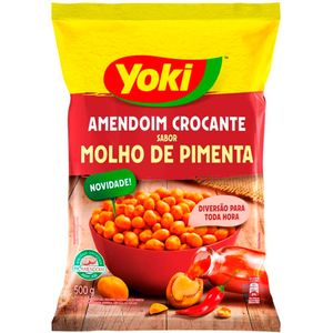 Amendoim Yoki Crocante Coberto com Molho de Pimenta 500g