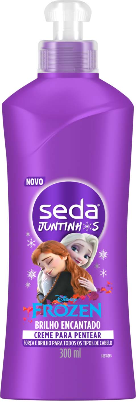 Shampoo Seda 300ml Juntinhos - Frozen Brilho Encantado