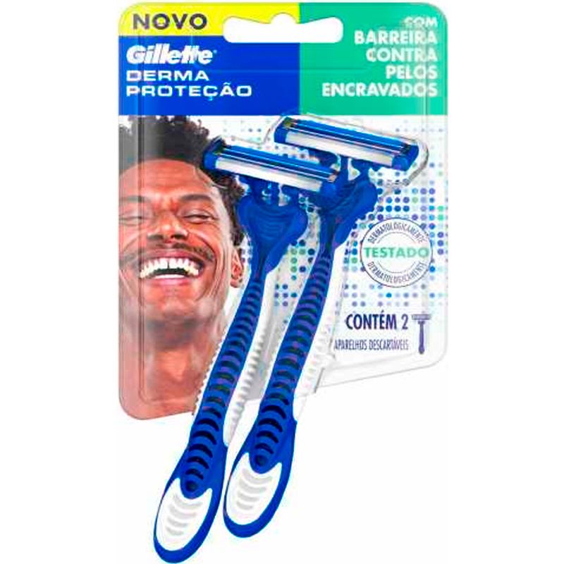 Aparelho-para-Barbear-Gillette-Derma-Protecao--Com-2-Unidades