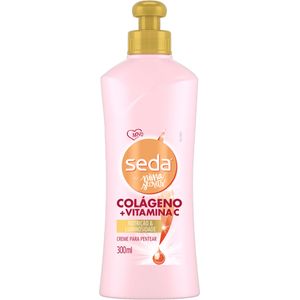 Creme para Pentear Seda by Niina Secrets Colágeno e Vitamina C 300ml